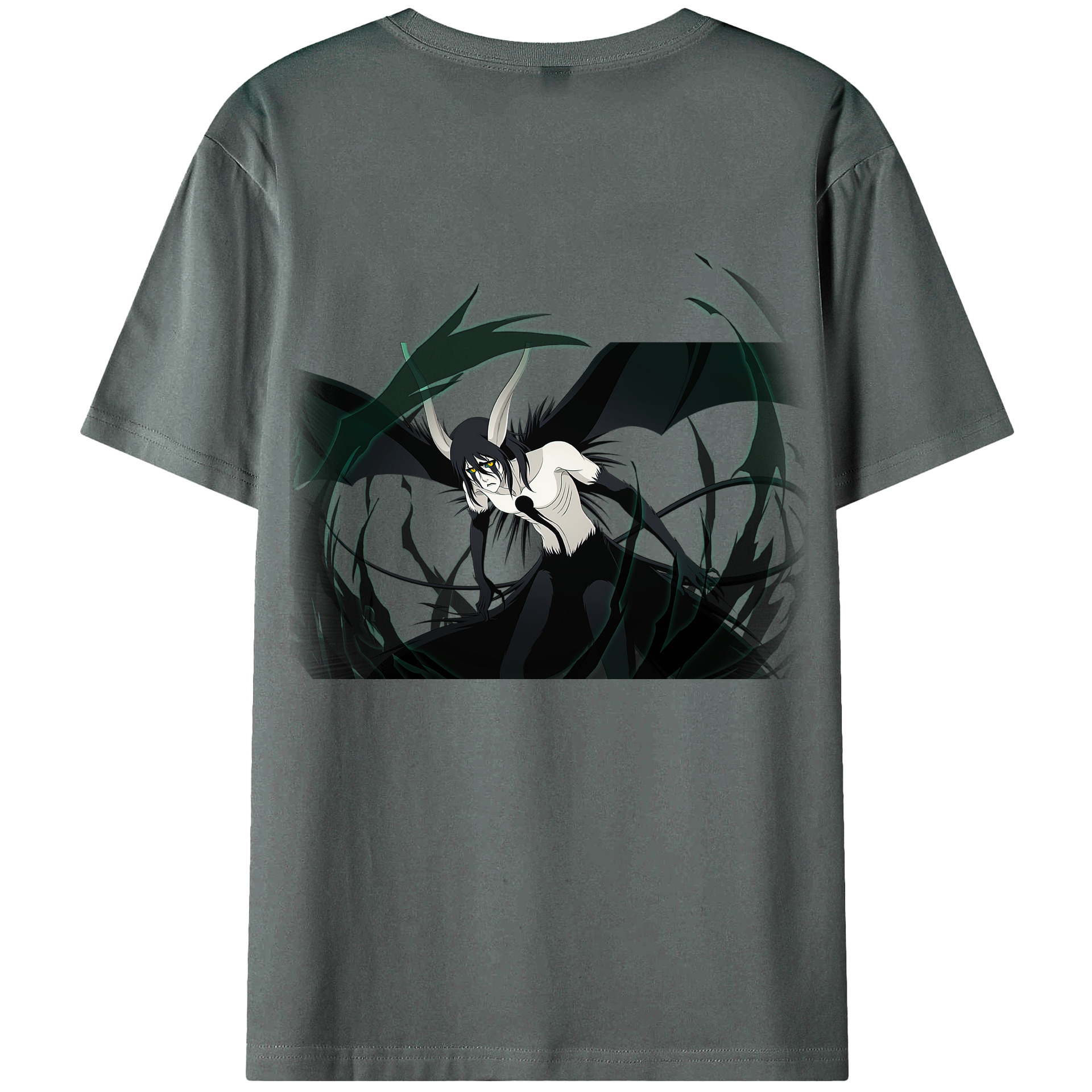 （画像用） ブリーチ ウルキオラ·シファー BLEACH Ulquiorra cifer 綿100％半袖Tシャツ（背面プリント）